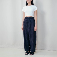 ZKYNIT - Renee | Women's pants | Women's Barrel Pants | Corduroy Barrel Pants