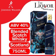 (Official Agent Stock) Johnnie Walker Blue Label Year of the Dragon 2024 Limited Edition 750ml with Gift Box
