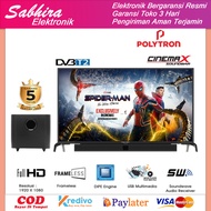 TV DIGITAL 50 INCH POLYTRON CINEMAX SOUNDBAR PLD50B880 PROMO BANDUNG