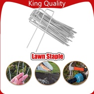 Galvanized U Pin Ground Nails/Artificial Turf Gardening U Nails/Ground Cloth Insect-Proof Nails/Tent