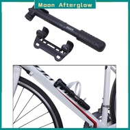 Moon Afterglow 22cm Bike Hand Pump, Quick Pumping Inflating Presta/Schrader Valve, High Volume and High Pressure Hand Compact Pump Cycle Tools