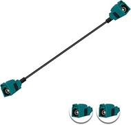 POBADY Fakra Z Cable Fakra Z Female to Fakra Z Female RF Coax Cable 6in/15cm Fakra Z Female Vehicle