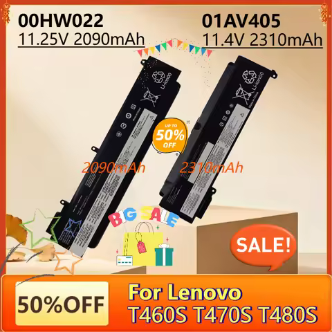 New 01AV405 00HW022 01AV406 01AV408 01AV407 00HW024 00HW025 Laptop Battery for Lenovo ThinkPad T460S
