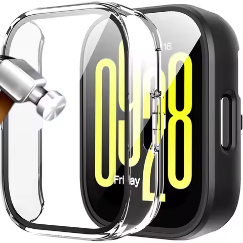 5Active 5Lite Case + Tempered Glass Integrated Watch Protector For Redmi Watch 5 Active/5 Lite Shock