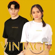 VINTAGE. Customize Print Cotton T Shirt Unisex