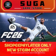 [SPAYLATER ONLY] FC 26 | New Steam Account | EA Game | Steam Game