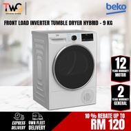 BEKO 9KG/ 10KG / 12KG HYBRID 2.0 INVERTER HEAT PUMP TUMBLE DRYER  B5T64237WM | B5T4923RW | B5T66230W