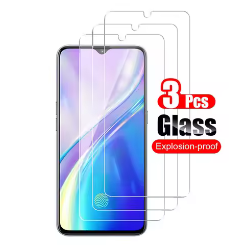 3Pcs Tempered Glass Screen Protector for Realme 5 6 7 8 9 Pro 9i 8i X50 XT X2 5i 6i 3 Pro Glass Shie