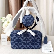 งานshop CAS41 Charter Slim Crossbody In Signature Denim