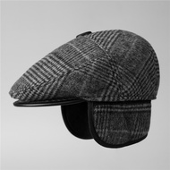 Men's Hat - Beret Hat for Middle-Aged Gentlemen TMS01 - Knob Design - THEMENSHOP Outlet