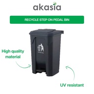 Recycle Step On Pedal Bin / Trash Bin / Recycle Bin / Tong Sampah / Dustbin Outdoor Bin