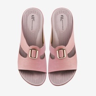Sandal Slip On Platform Wedges Wanita Lansia PU Premium Ringan L.Imelda 03 - Fransisca Renaldy