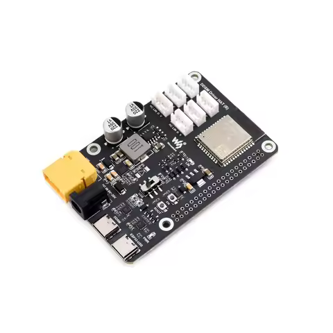 DDSM400 Hub Motor Driver Board (B), Integrates ESP32 and Control Circuit, 2.4G WiFi Support, Suitabl