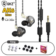 Tai Nghe Nhét Tai QKZ AK6 Chống Ồn Âm Thanh HiFi Chất Lượng Cao Micro Jack 3.5 ( Chơi Game Phone Điệ