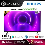 Philips 55 inch 4K UHD Android TV 55PUT8215 | Youtube Netflix Smart TV Dolby Vision Atmos | Google Assistant | Philips Android TV Philips TV Android Smart TV