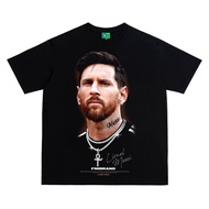 Loose Messi Football Print Jersey Casual T-Shirt Cotton s-5xl