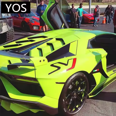 Body Dedicated SVJ Speed Lightning Logo Car Sticker Pull Flower For Lamborghini IP750 superleggera