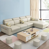 Adjustable Sofa Fabric Sofa l Shape Sofa Leather Sofa Pet Friendly SofaSofa Household Easy Clean