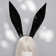 Headwear jk Hair Linen Ears Hair Island Ears Bunny Girl Leather cosplay Decoration Bunny Ears Cute C