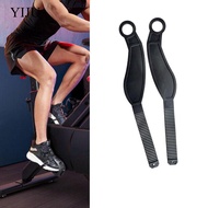 YIJU 2 Pieces Spin Bike Pedal Straps Fix Bands for Home Gym Cycling Machine Bike