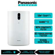 Panasonic F-PXU70 NANOE™X Air Purifier with HEPA Filter F-PXU70AWM