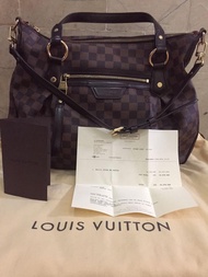 Tas LV Evora mm Damier second, 100% guarantee original Authentic