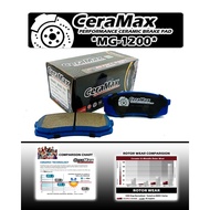 Ceramax Ceramic MG1200 TOYOTA LAND CRUISER FJ FJ80 LC100 HZJ80 RZJ95 MAXUS V80 GRJ150 REAR BRAKE PAD