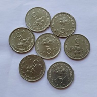 Koin asing Malaysia 5 sen