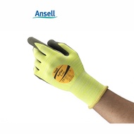 Ansell HyFlex® 11-423 Yellow High-Viz Nitrile+PU Coating Work Glove