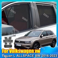 ZR For For Volkswagen VW Tiguan L ALLSPACE 2016-2023 Magnetic Car Window SunShade Shield Front Winds