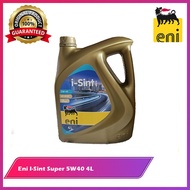 Eni i-Sint Super 5W40 Fully Synthetic Gasoline Engine Oil (4L)