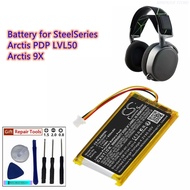 Wireless Headset Battery 3.7V/850mAh FT603048P for SteelSeries Arctis 9X, PDP LVL50