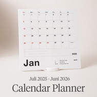Desk calendar 2025 2026 aesthetic | Sitting Calendar | Calendar planner desk | Calendar planner 2025