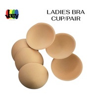 1PAIR Ladies Bra Cup Bra Pad - Span Baju Dalam Wanita