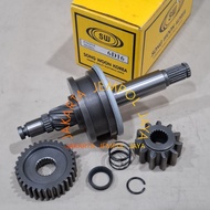 ORIGINAL BENDIX STARTER FUSO PS190 FIGHTER 6D15 6D16 (SW KOREA) FUSO FIGHTER PS190 STARTER BENDIK