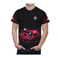 Alfa Romeo Tshirt / Baju Microfiber Jersi / Jersey Sublimation / Tshirt Jersey