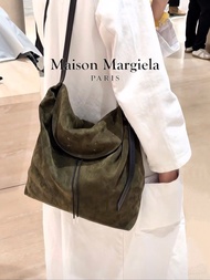 Maison Margiela Belt Bag 25新款法式簡約時尚休閒牛絨皮Hobo包單肩包斜挎包MM6