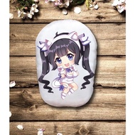 Hestia Danmachi teddy bear with 2 sides/Danmachi Hestia anime pillow