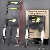 Telescoping Ladder Extension Telescopic Collapsible - 12.5 FT Rv Telescope Foldable Extendable Tall 