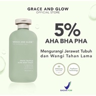 ( MANADO ) GRACE AND GLOW - WHITE TRUFFLE ACNE BODY WASH #GRATISONGKIR