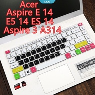 14" Silicone Laptop Keyboard Cover/Protective Skin for Acer Aspire 3 -32 - 31 -21 E 14 E5 ES 422 432 473 474 475 476G Laptop [ZK]