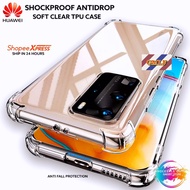 Huawei P10 P10 Lite P10 Plus P20 P20 Pro P30 P30 Pro P40 P40 Pro Soft Clear AirBag ShockProof TPU Silicon Case