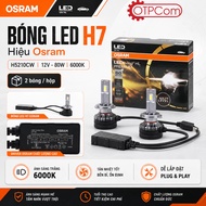 Set of 2 Osram Brand H7 Led Bulbs H5210CW 12V 80W
