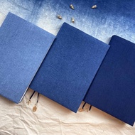 Yiye Blue Dyed Fabric Book Clothes Book Cover Clothes Handbook Yu Bai hobo/a5/a6/b6/tn Book Clothes 