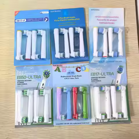 20/4pcs Set Electric Toothbrush Heads For Oral B Sensitive Replacement EB17Ultra EB10A SB-17A EB17S 