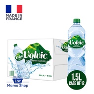 Volvic Natural Mineral Water 12x1.5L - Case (Laz Mama Shop)