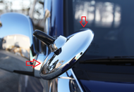 ỐP GƯƠNG CẨU GƯƠNG PHỤ XE TẢI NEW MIGHTY EX8 EX6 ( Hàng Korea cao Cấp)