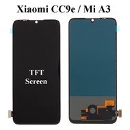 XM Mi CC9e / Mi A3  LCD 6.01"  TFT Display Digitizer Touch Screen Glass Fullset  MiCC9E  M1906F9SH  
