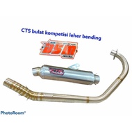 Knalpot Cts Kompetisi Ori Leher Bending Tiger Revo Tiger Lama