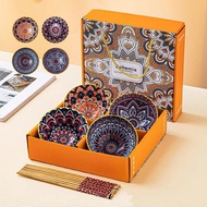 Bohemian Style Rice Bowl Porcelain Bowl Ceramic Bowl Mangkuk Keramik Soup Bowl Doorgift Wedding Gift